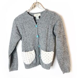 Vintage wool Orvis cardigan Sz S